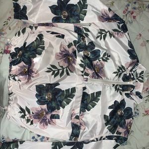 Blush pink floral jacket